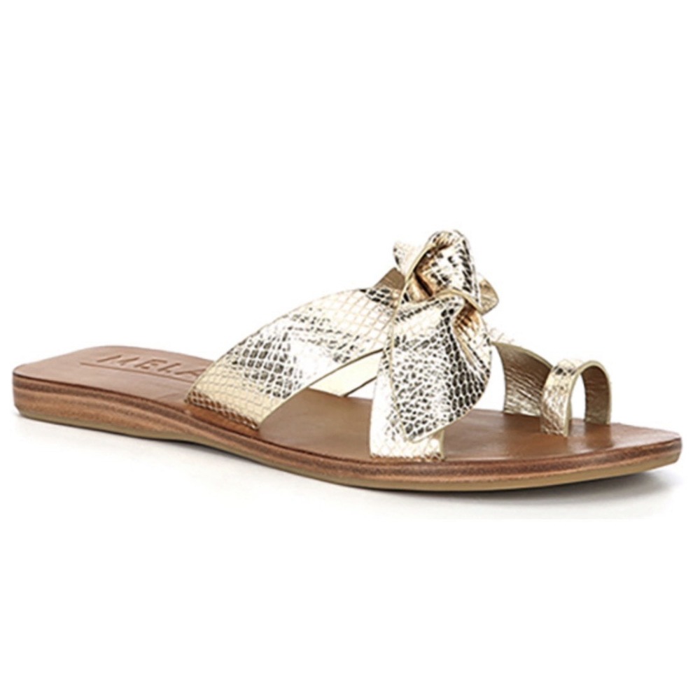 antonio melani sandals 6M  Metallic‎ Leather
